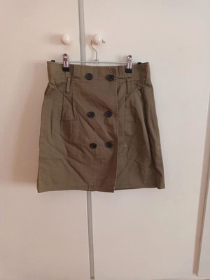 Bershka Capartine Skirt like new, green, size M 38 10