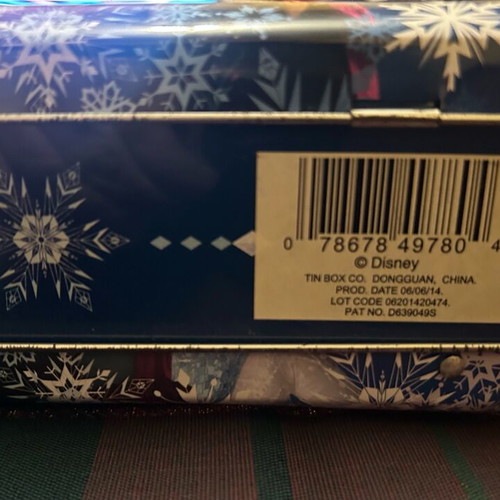 Disney Frozen collectible metal bag like new