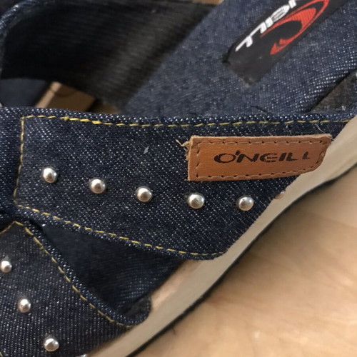 O'Neill platform shoes used, size 37, blue