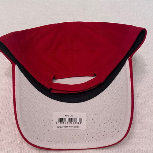 Olympiacos New Era Euroleague 940 men's red cap new