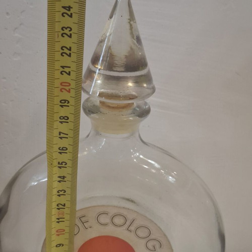 Guerlain Shalimar Eau De Cologne Bottle extra large used vintage