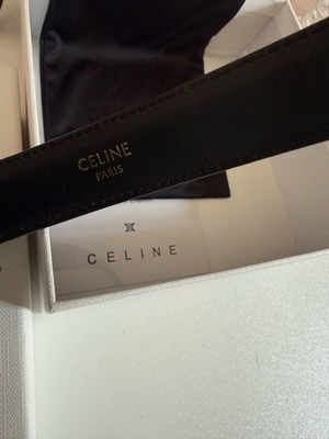 Celine belt like new, black, size 85