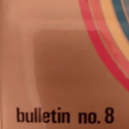 European Athletic Championships Athens 1982 bulletins used, issues 2, 6, 7, 8