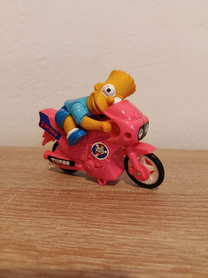 Παιχνίδι Bart Simpson με νεον ποδήλατο, 90's Simpsons