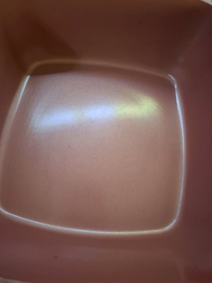 Frying pan deep fryer used with burnt exterior