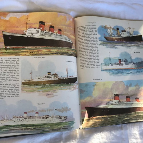 The Story of Ships hardcover used book 1965 edition