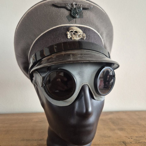 Original WWII German Ultrasin 75% Goggles Set 1942 Merz-Werke Wehrmacht