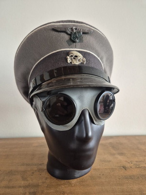 Original WWII German Ultrasin 75% Goggles Set 1942 Merz-Werke Wehrmacht