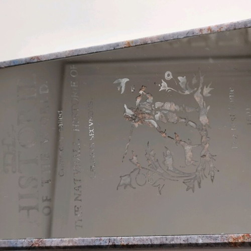 Decorative book box with mirror like new, Inart