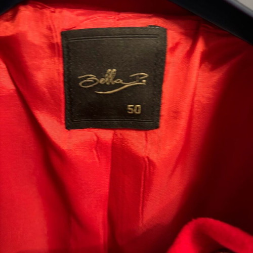 Bella P. coat like new, red, size L