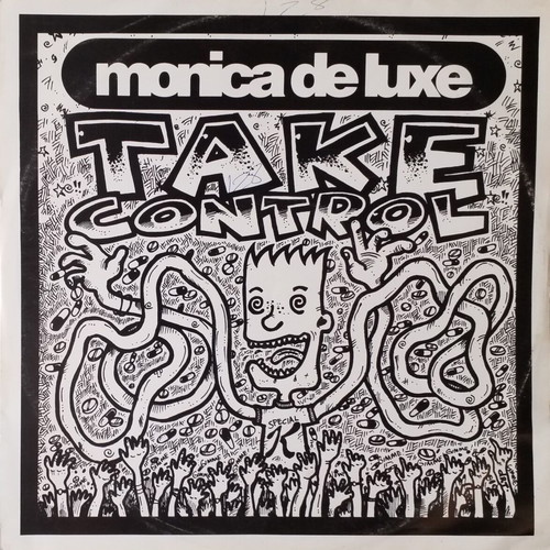 Monica De Luxe Take Control vinyl record used, electronic house