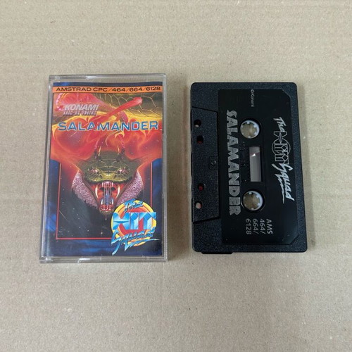 Konami Salamander Amstrad CPC game used, untested
