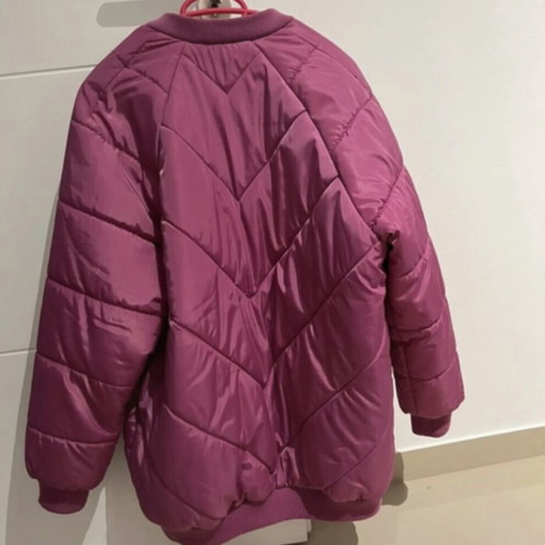 Sinsay bomber jacket, fuchsia, medium