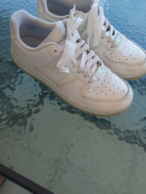 White sneakers