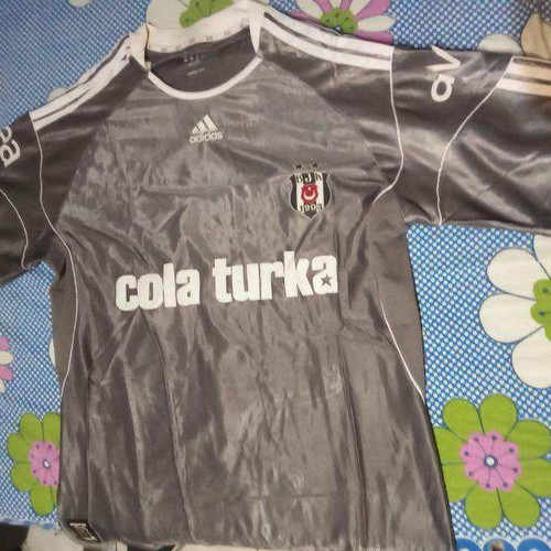 Besiktas 2010-2011 team fourth appearance shirt used, size XL