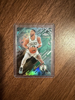 Jayson Tatum Boston Celtics Topps Chrome card new