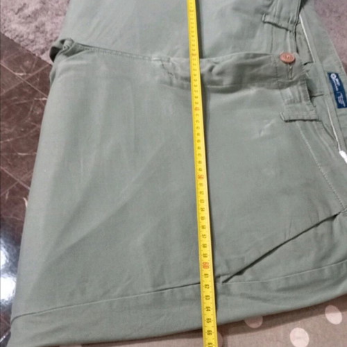 Rebase men's pants type gabardine size XXL olive green like new