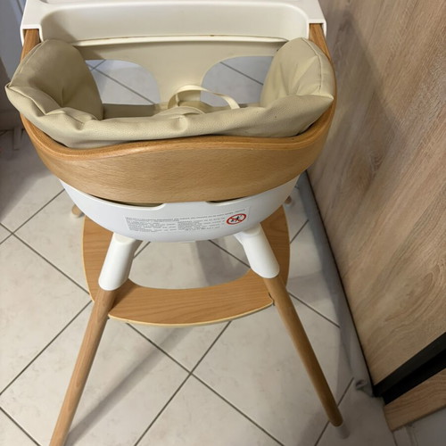 Highchair 4-in-1 with removable tray and cushion