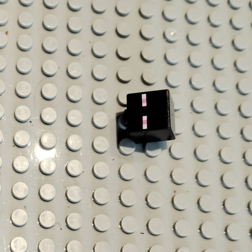 Lego Minecraft Enderman Head used, original