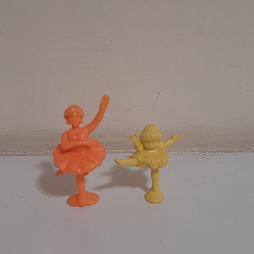 Mattel ballerina figures set 2 from 1986 like new