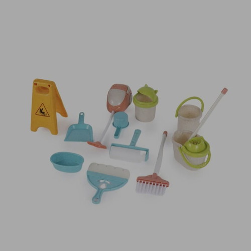 Cleaning set for kids new, 12 pieces