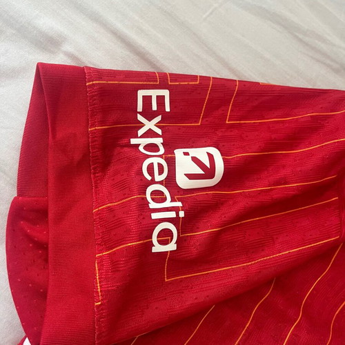 Liverpool home kit 2024-2025, authentic, size S, men's