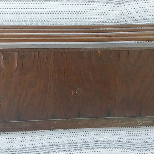 Wooden hat rack used, vintage decorative piece