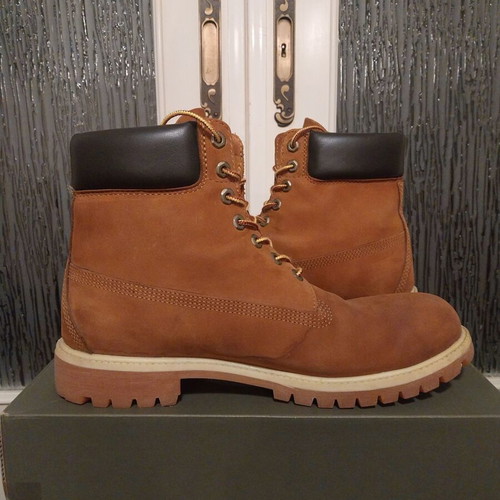 Μποτάκια Timberland 6-inch μεταχειρισμένα, καφέ, μέγεθος 46
