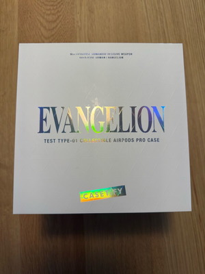 Evangelion Casetify case for Airpods 2 new with collectible box