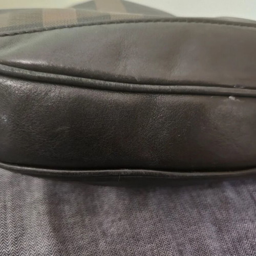 Burberry handbag used, brown with minor wear