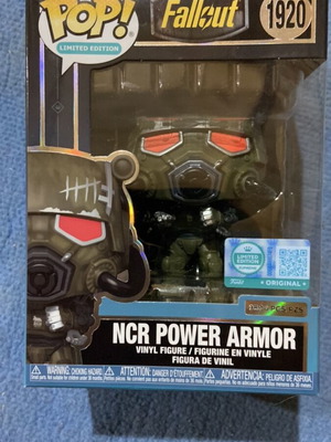 Funko Pop 1920 Fallout NCR Power Armor limited edition, like new