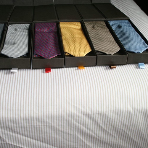Patek Philippe ties by Ermenegildo Zegna 100% silk brand new with box