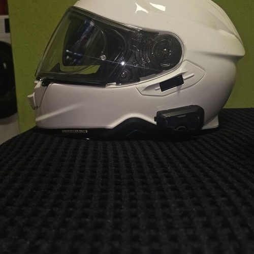 Shoei GT Air 2 helmets used, sizes L and XL with intercom