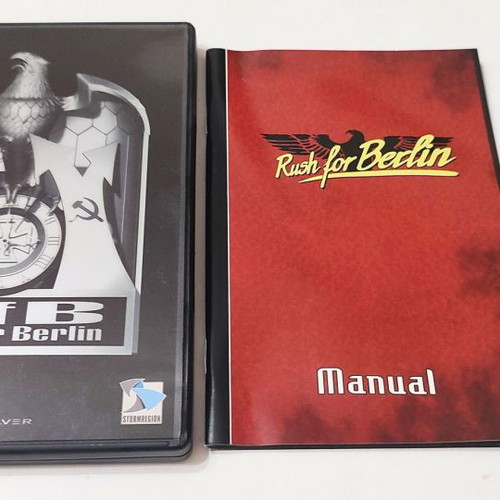 Rush for Berlin PC game like new, strategy