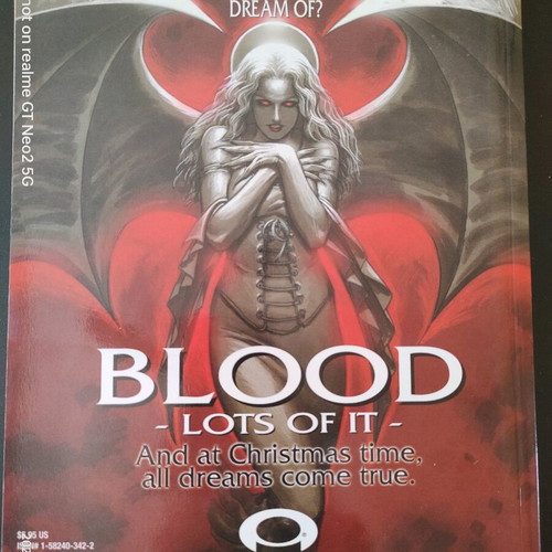 The Vampire's Christmas horror graphic novel like new