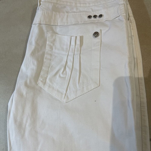 White summer pants like new, size S 36 8