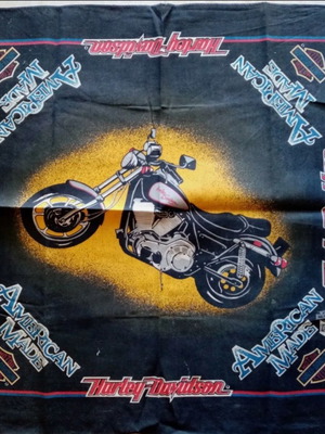 Harley Davidson American Made 80's bandana scarf