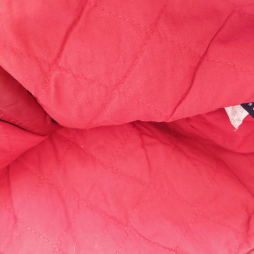 Lapin House red iridescent jacket for 2-year-old girl like new