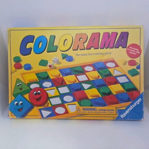 Colorama board game used, one piece missing