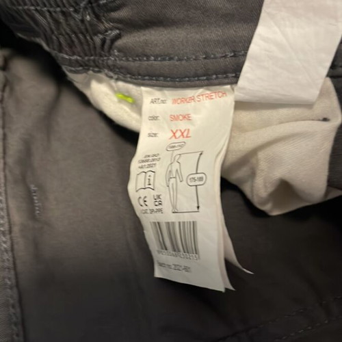 Payper work trousers new, size XXL