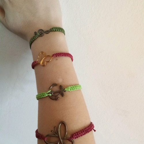 Handmade Macrame Bracelets multicolor, new, boho & summer designs