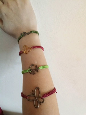 Handmade Macrame Bracelets multicolor, new, boho & summer designs