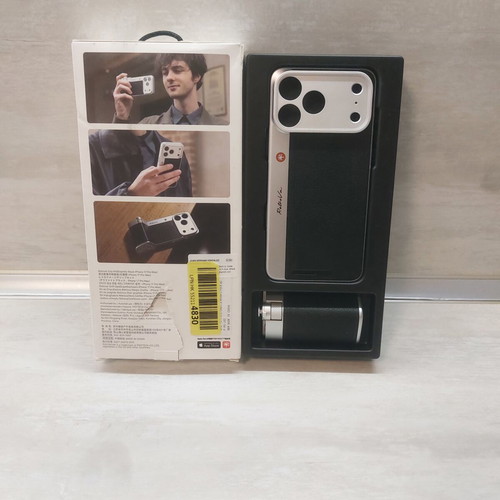PGYTECH RetroVa Grip Kit for iPhone 17 Pro Max new, graphite black