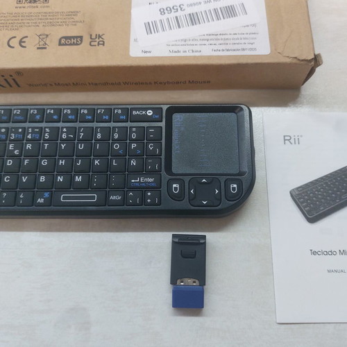 Rii X1 RT-MWK01 Mini Wireless Keyboard with Touchpad New