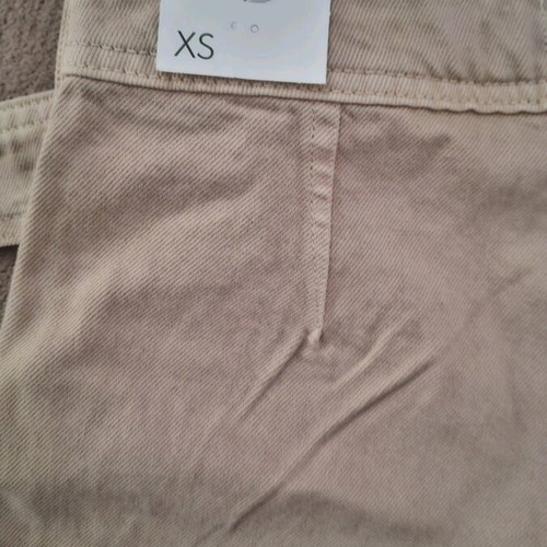 Mango denim skort new, beige, size XS