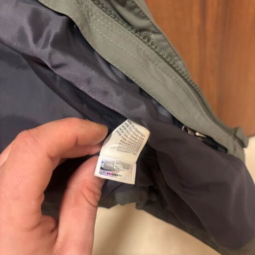 The North Face jacket like new, size large, green without lining