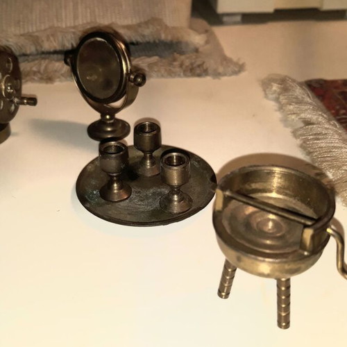 Vintage brass miniatures like new collectible