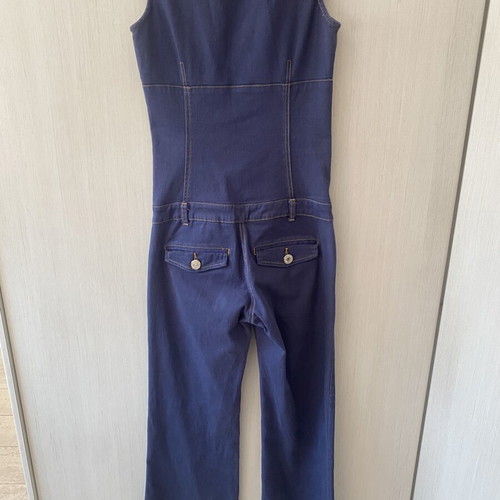 Jennifer Lopez denim jumpsuit Medium used, blue
