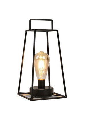 JHY DESIGN wireless table lamp 25 cm with timer, black