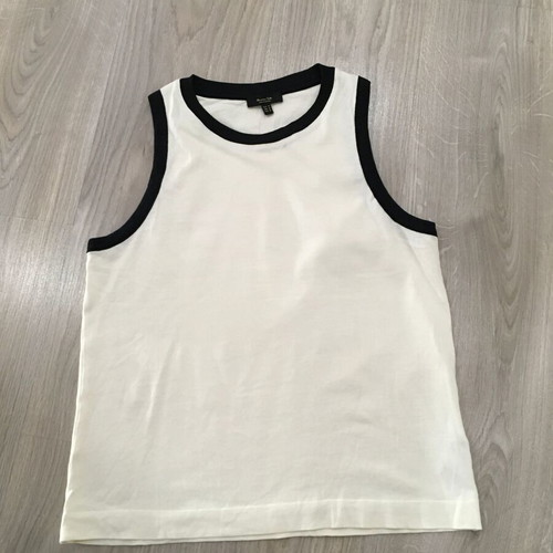 Massimo Dutti ringer style top, size M, cotton
